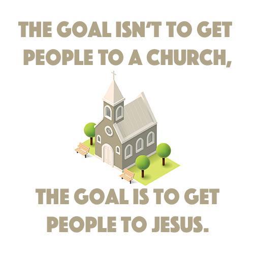 Get people to Jesus